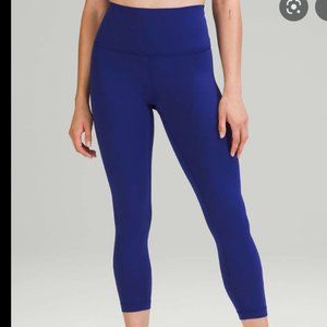 Lululemon Wunder Train Larkspur 21" Size 4